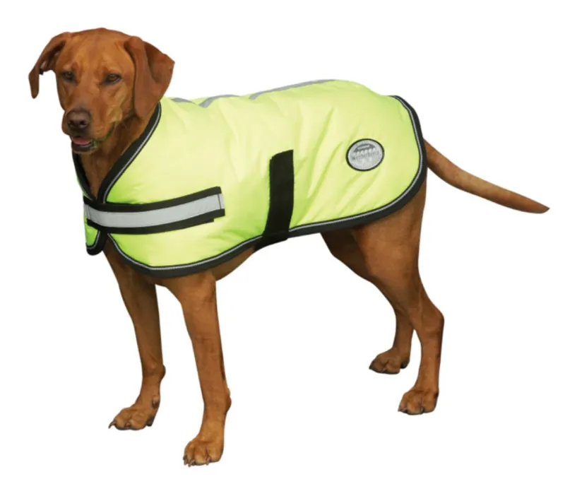 WeatherBeeta Reflective Dog Parka Coat Yellow